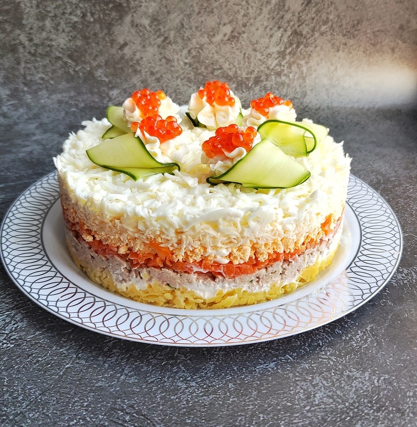 Салат "Мимоза"